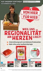 Kaufland Prospekt - Regionale Angebote ab 07.05.
