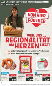 Kaufland Prospekt - Regionale Angebote ab 07.05.