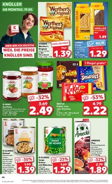 Kaufland Prospekt - Mo-Mi Angebote ab 19.05.