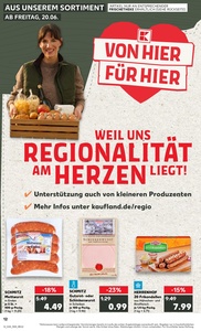 Kaufland Prospekt - Regionale Angebote ab 20.06.