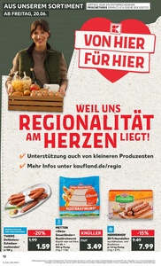 Kaufland Prospekt - Regionale Angebote ab 20.06.