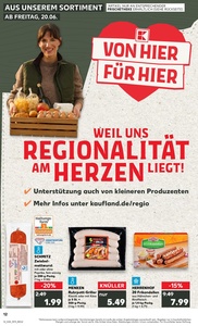 Kaufland Prospekt - Regionale Angebote ab 20.06.