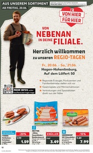Kaufland Prospekt - Regionale Angebote ab 20.06.