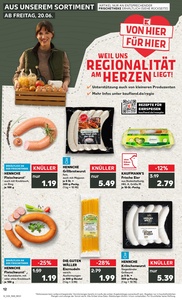 Kaufland Prospekt - Regionale Angebote ab 20.06.