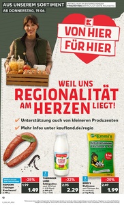 Kaufland Prospekt - Regionale Angebote ab 20.06.
