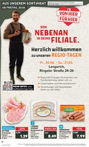 Kaufland Prospekt - Regionale Angebote ab 20.06.