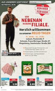 Kaufland Prospekt - Regionale Angebote ab 20.06.