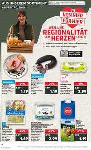 Kaufland Prospekt - Regionale Angebote ab 20.06.