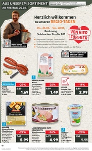 Kaufland Prospekt - Regionale Angebote ab 20.06.