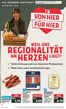Kaufland Prospekt - Regionale Angebote ab 20.06.