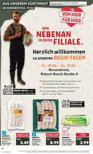 Kaufland Prospekt - Regionale Angebote ab 20.06.
