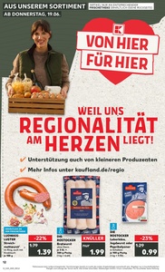 Kaufland Prospekt - Regionale Angebote ab 20.06.