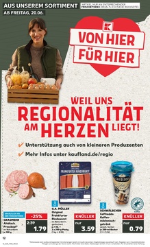 Kaufland Prospekt - Regionale Angebote ab 20.06.