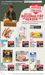 Kaufland Prospekt - Regionale Angebote ab 20.06.