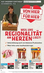 Kaufland Prospekt - Regionale Angebote ab 20.06.