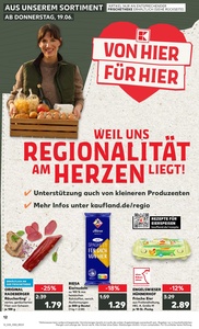 Kaufland Prospekt - Regionale Angebote ab 20.06.