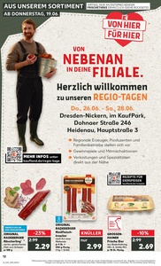 Kaufland Prospekt - Regionale Angebote ab 20.06.