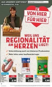Kaufland Prospekt - Regionale Angebote ab 20.06.
