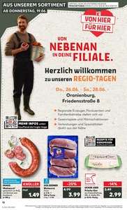 Kaufland Prospekt - Regionale Angebote ab 20.06.