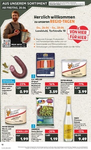 Kaufland Prospekt - Regionale Angebote ab 20.06.