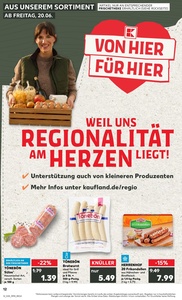 Kaufland Prospekt - Regionale Angebote ab 20.06.