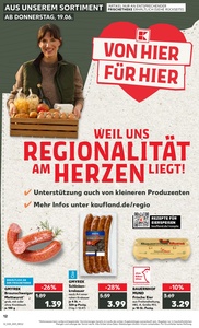 Kaufland Prospekt - Regionale Angebote ab 20.06.