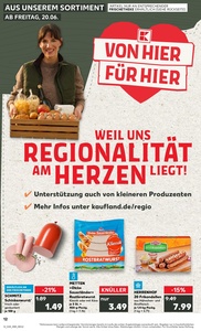 Kaufland Prospekt - Regionale Angebote ab 20.06.