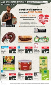 Kaufland Prospekt - Regionale Angebote ab 20.06.