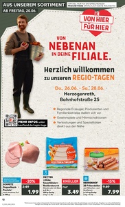Kaufland Prospekt - Regionale Angebote ab 20.06.