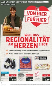 Kaufland Prospekt - Regionale Angebote ab 20.06.