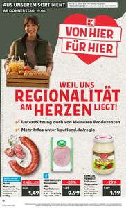Kaufland Prospekt - Regionale Angebote ab 20.06.