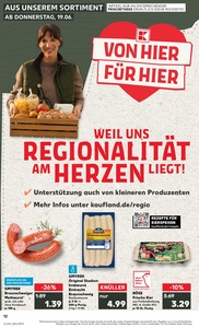 Kaufland Prospekt - Regionale Angebote ab 20.06.