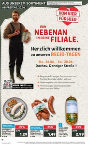 Kaufland Prospekt - Regionale Angebote ab 20.06.