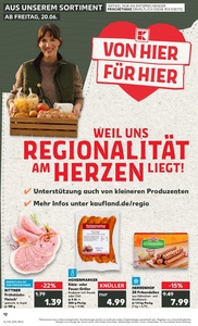 Kaufland Prospekt - Regionale Angebote ab 20.06.