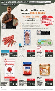 Kaufland Prospekt - Regionale Angebote ab 20.06.