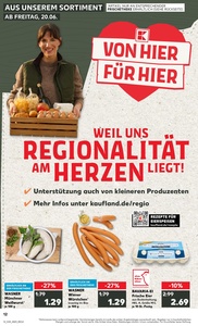 Kaufland Prospekt - Regionale Angebote ab 20.06.