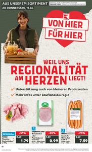 Kaufland Prospekt - Regionale Angebote ab 20.06.