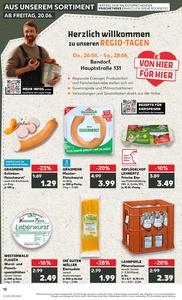 Kaufland Prospekt - Regionale Angebote ab 20.06.