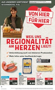 Kaufland Prospekt - Regionale Angebote ab 20.06.