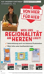 Kaufland Prospekt - Regionale Angebote ab 20.06.