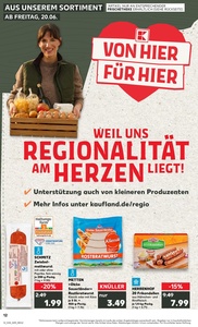 Kaufland Prospekt - Regionale Angebote ab 20.06.
