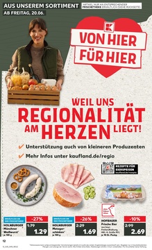 Kaufland Prospekt - Regionale Angebote ab 20.06.