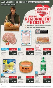 Kaufland Prospekt - Regionale Angebote ab 20.06.