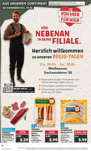 Kaufland Prospekt - Regionale Angebote ab 20.06.