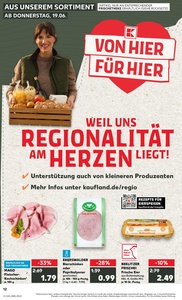 Kaufland Prospekt - Regionale Angebote ab 20.06.