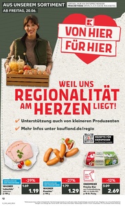 Kaufland Prospekt - Regionale Angebote ab 20.06.