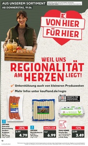 Kaufland Prospekt - Regionale Angebote ab 20.06.