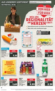 Kaufland Prospekt - Regionale Angebote ab 20.06.