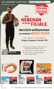 Kaufland Prospekt - Regionale Angebote ab 20.06.