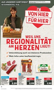 Kaufland Prospekt - Regionale Angebote ab 20.06.